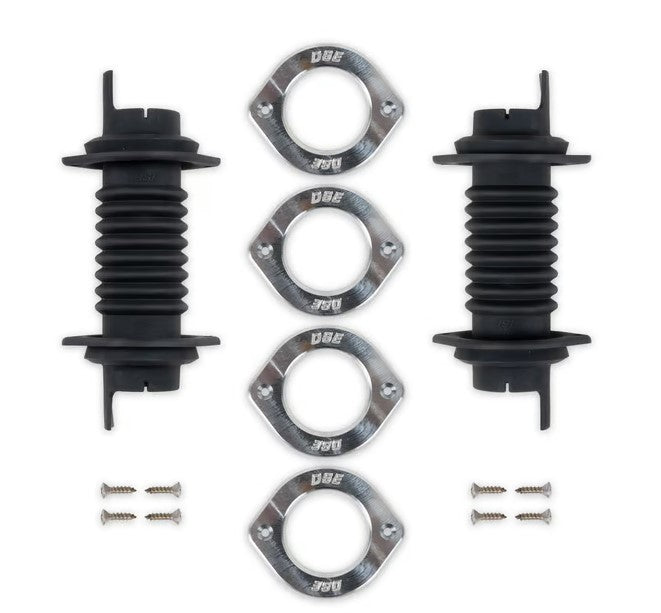 Detroit Speed Engineering Door Jamb Wiring Boot Kit - Billet Trim 010421DS