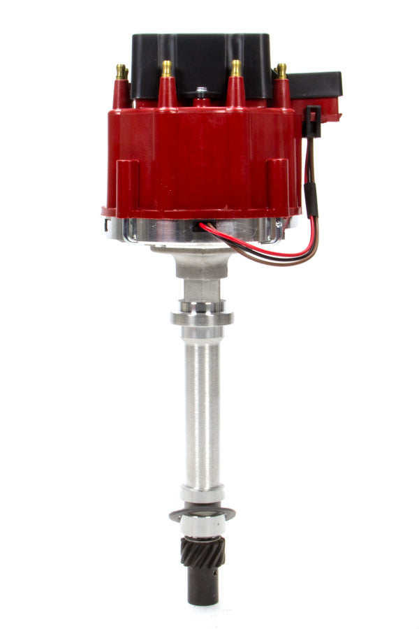 Performance Distributors Racing Distributor SBC Red Cap w/o Vacuum Adv MPN DUI127212RD For Chevy Pickup