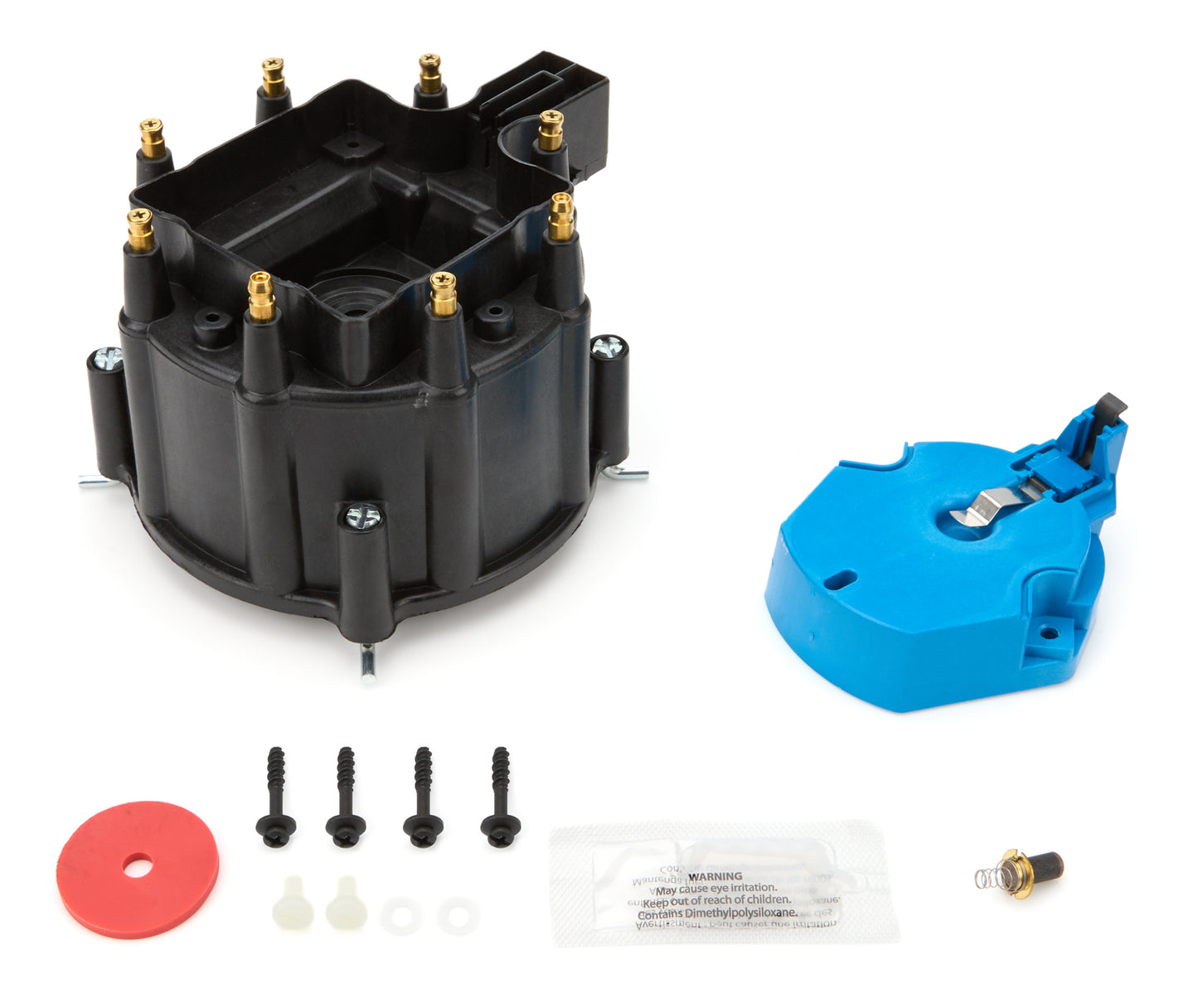 Performance Distributors Distributor Cap & Rotor Kit GM V8 Crossfire MPN DUICF12000BK For Chevy