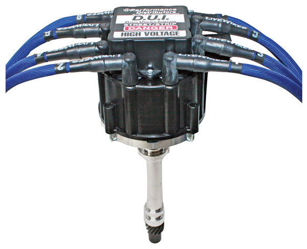 Performance Distributors Distributor Street Strip Crossfire Cap SBC/BBC CF12720BK