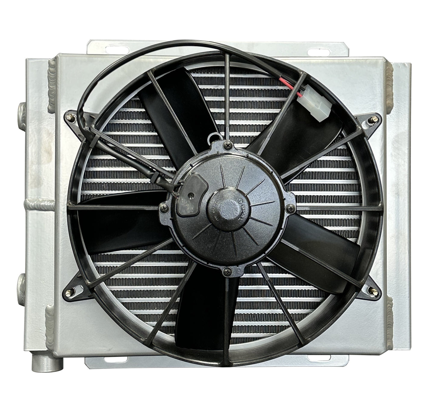 Fluidyne Performance Oil Cooler 11in Dbl Pass Endruo No Bung OGEN.DB-30613.DP.FXL