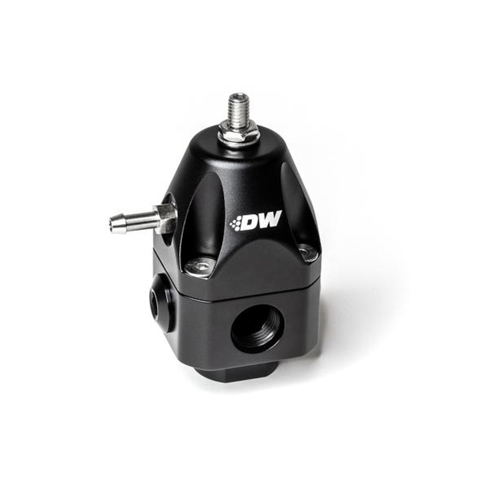 Deatschwerks Adj. Fuel Pressure Reg. Dual 6an Inlet & Outlet MPN DWK6-1002-FRB