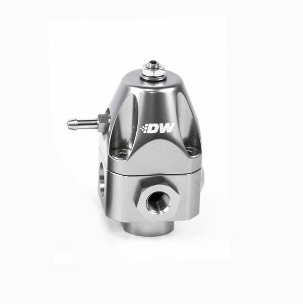 Deatschwerks Adj. Fuel Pressure Reg. Dual 6an Inlet & Outlet MPN DWK6-1002-FRT