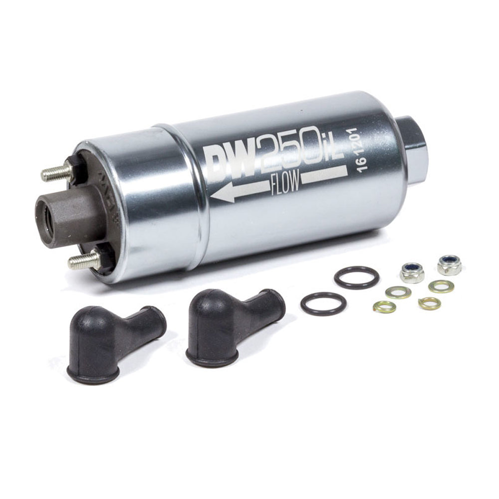 Deatschwerks DW250iL Electric Fuel Pump in-Line 255LPH MPN DWK9-250 For Universal use