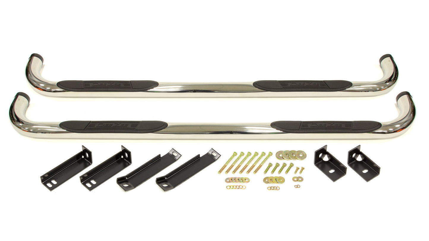 Dee Zee 3in Round Step Bars 14- GM P/U Ext. Cab MPN DZZ372523 For GM Fullsize Truck 1999-2019