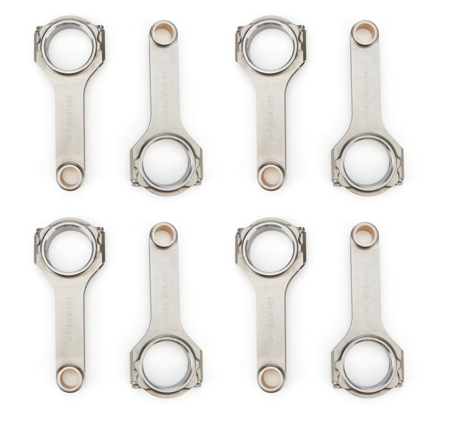 Eagle GM LS 4340 H-Beam Rod Set 6.125 4th-Gen MPN EAGCRS6125O4D For GM LS-Series