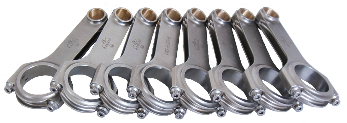 Eagle BBC 4340 Forged H-Beam Rods 6.135 MPN EAGCRS61353D For Chevy