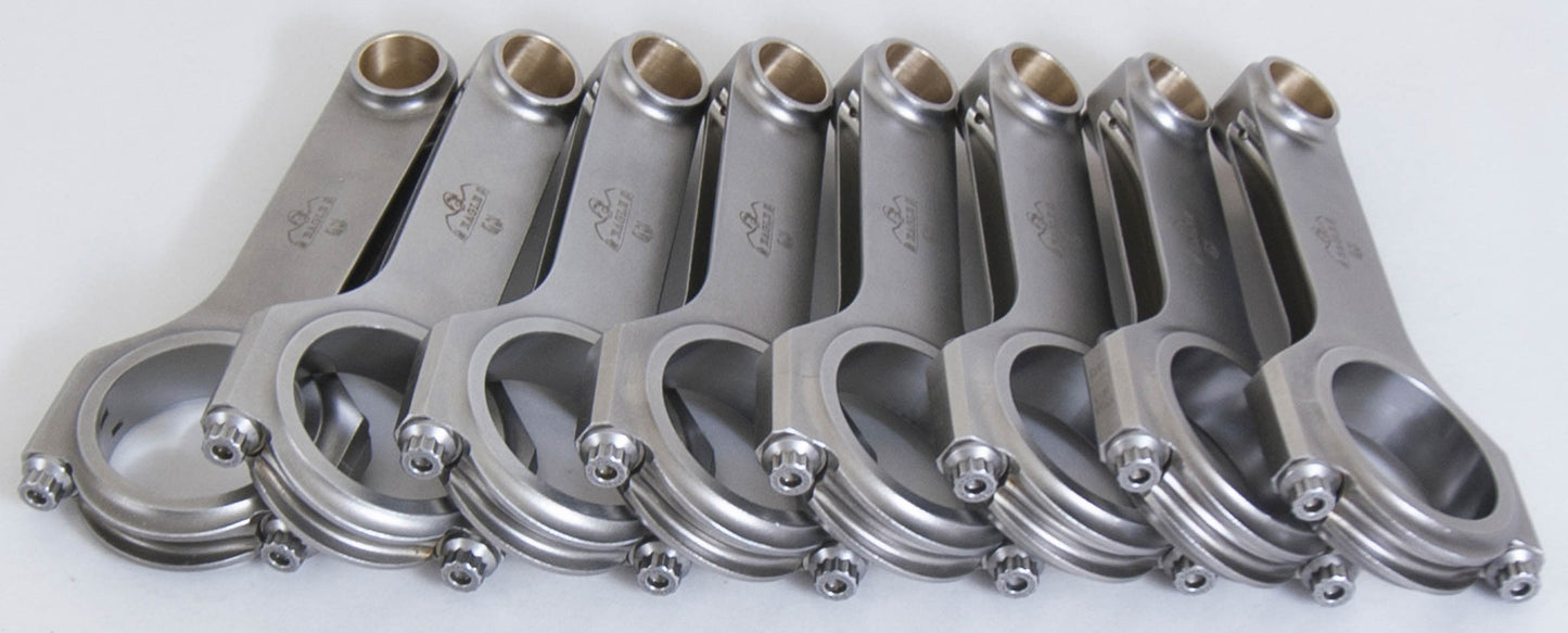 Eagle BBC 4340 Forged H-Beam Rods 6.135 w/ARP2000 MPN EAGCRS61353D2000 For Chevy