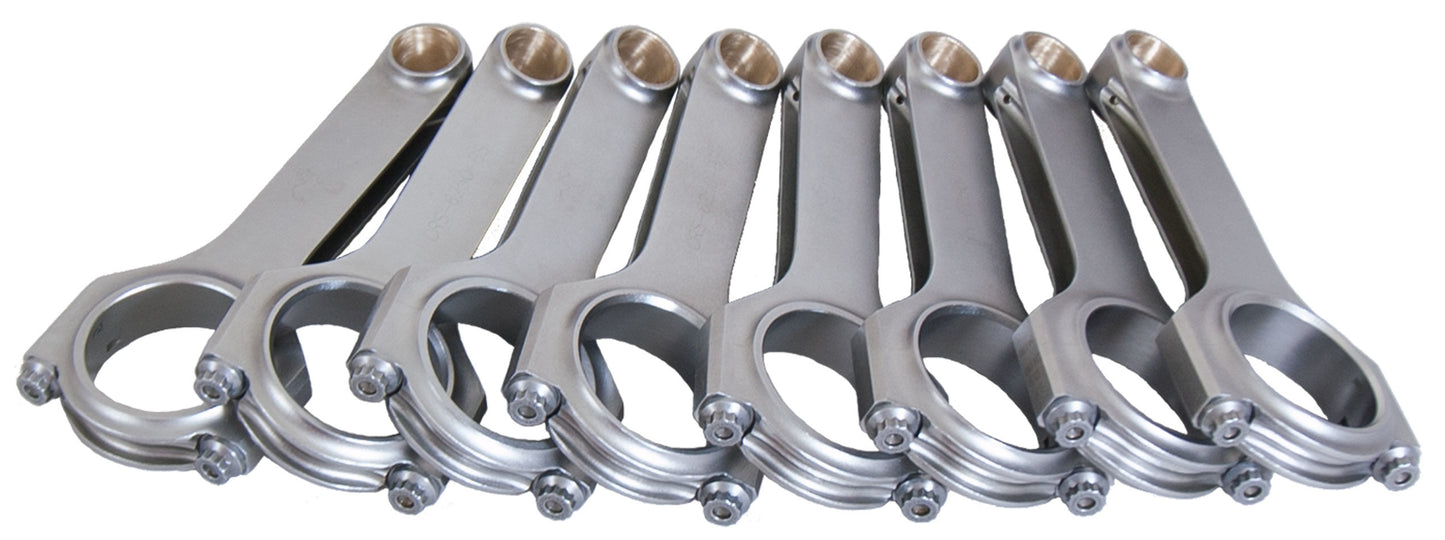 Eagle SBC 4340 Forged H-Beam Rods 6.250 MPN EAGCRS6250B3D For Ford, Chevy