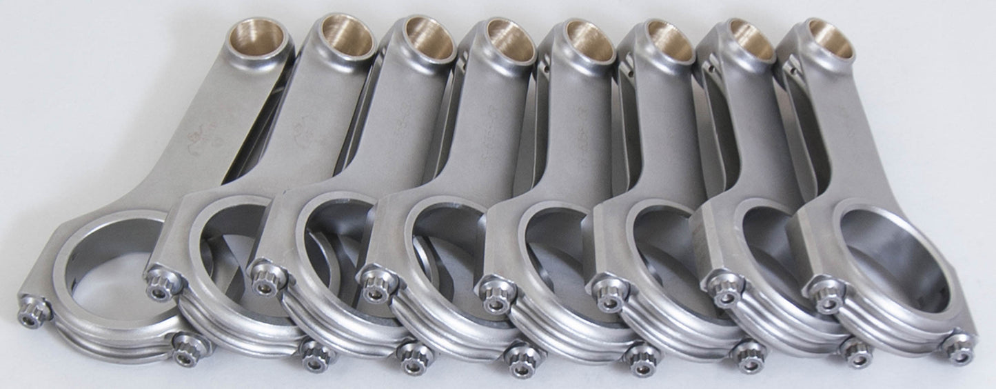 Eagle BBM 4340 Forged H-Beam Rods 6.358 MPN EAGCRS6358C3D For Mopar