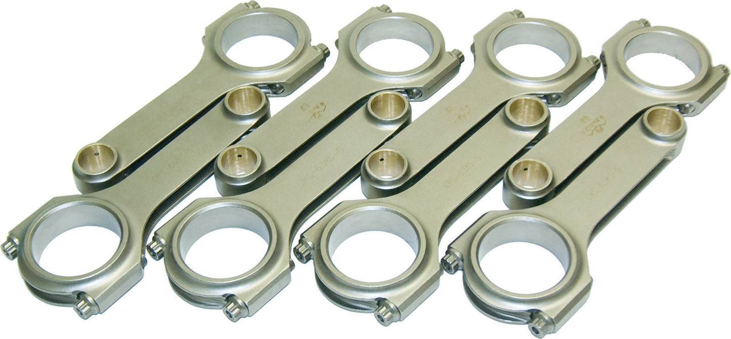 Eagle BBC 4340 Forged H-Beam Rods 6.385 w/ARP 2000 MPN EAGCRS63853D2000 For Chevy