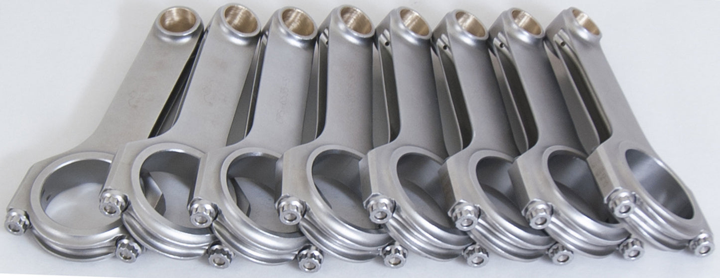Eagle BBC 4340 Forged H-Beam Rods 6.535in MPN EAGCRS65353DL19 For Chevy