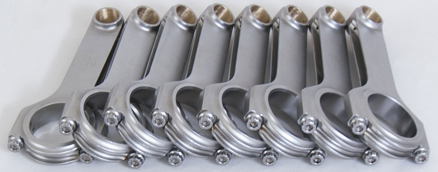 Eagle BBC 4340 Forged H-Beam Rods 6.660 w/L19 Bolts MPN EAGCRS66603DL19 For Chevy