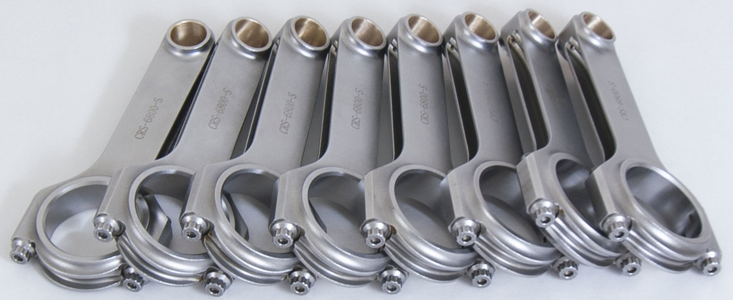 Eagle BBC 4340 Forged H-Beam Rods 6.800in MPN EAGCRS68003D2000