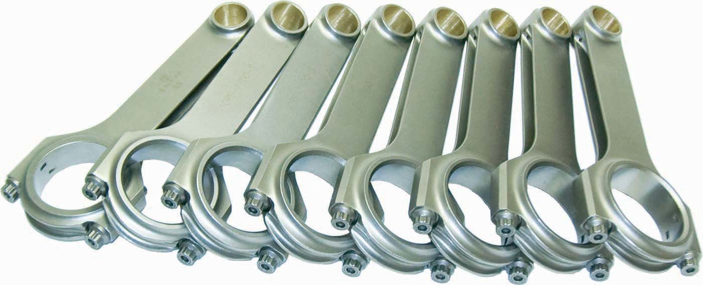 Eagle BBC 4340 Forged H-Beam Rods 7.100in MPN EAGCRS7100C3D For Chevy, Mopar