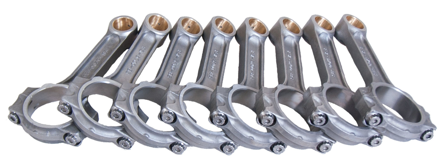 Eagle SBC Forged 4340 I-Beam Rods 5.700 w/7/16 Bolts MPN EAGFSI5700B For Chevy