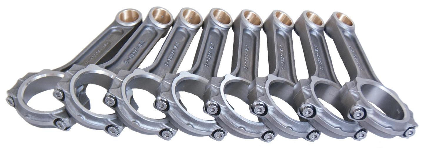 Eagle BBC Forged 4340 I-Beam Rods 6.385 w/7/16 Bolts MPN EAGFSI6385 For Chevy