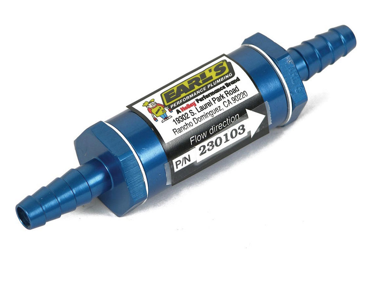 Earls Fuel Filter Barb 5/16-3/8 MPN EAR230103ERL