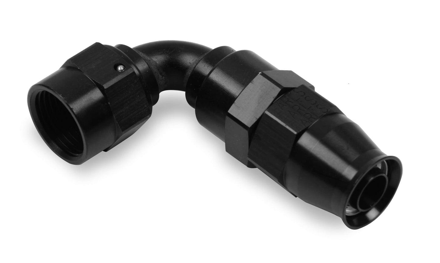 Earls #6an UltraPro Twist-On Fitting 90 Deg. Black MPN EAR629106ERL