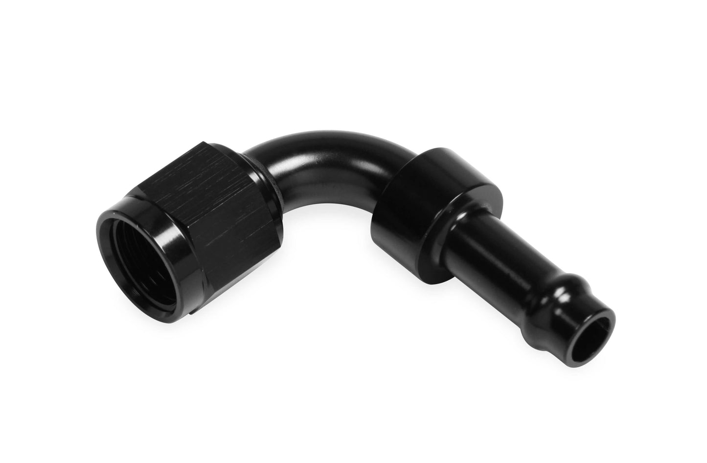 Earls 6an 90-Deg to 3/8 Vapor Guard Hose End 759166ERL