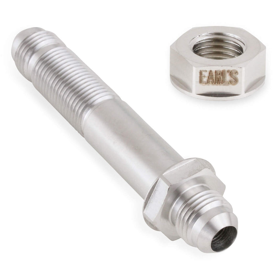 Earls 6AN Bulkhead Adapter SS Frame Pass Through MPN EARSS983506ERL