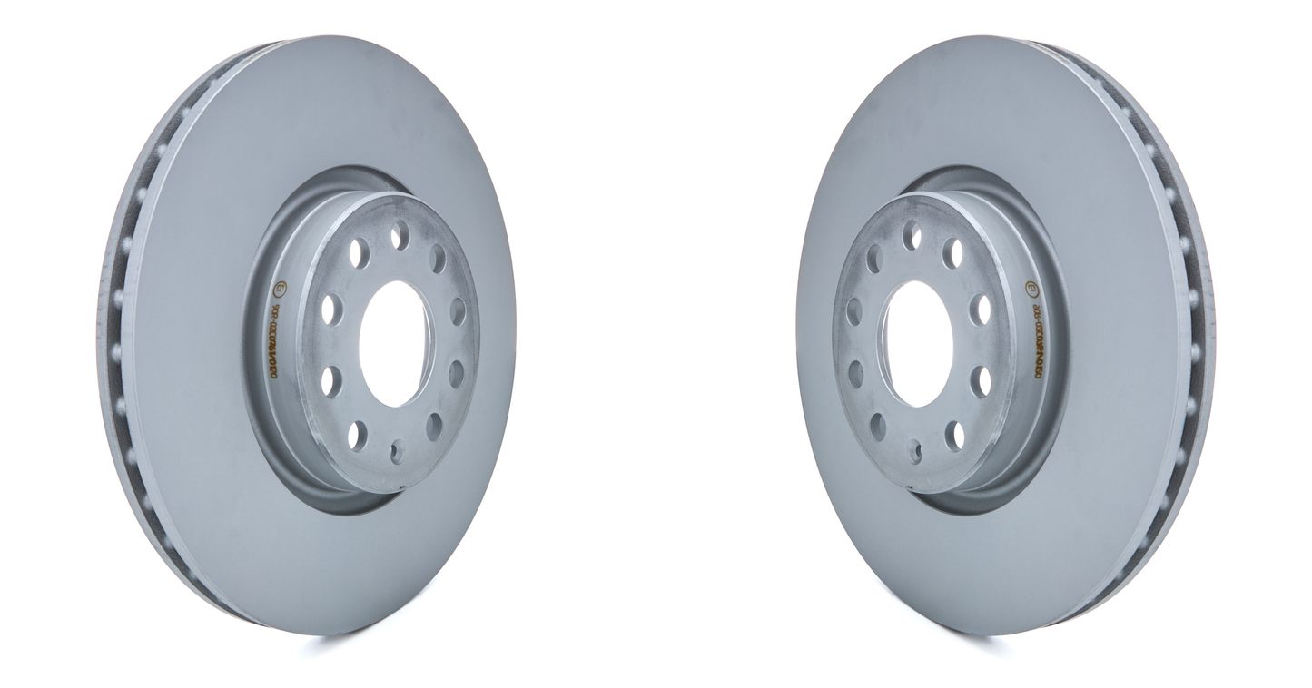 Ebc Brakes Usa Inc Brake Rotor Set Front Audi MPN EBCRK1386 For Audi, Volkswagen 2006-24
