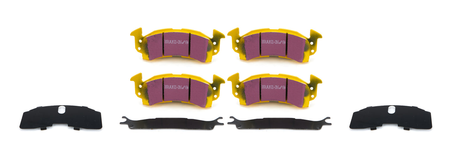 Ebc Brakes Usa Inc Brake Pads Yellowstuff GM D52 MPN EBCDP41145R For GM Ram