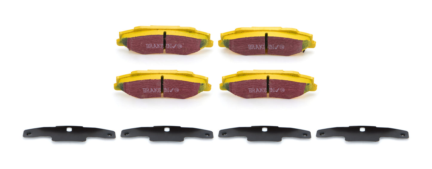 EBC Brakes Brake Pads Yellowstuff Rear C5 Corvette EBCDP41160R