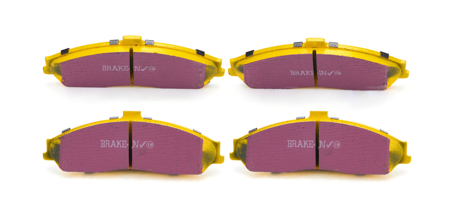 Ebc Brakes Usa Inc Brake Pads Yellowstuff Front C5 Corvette MPN EBCDP41162R For Chevy Corvette, Ram 1997-2013
