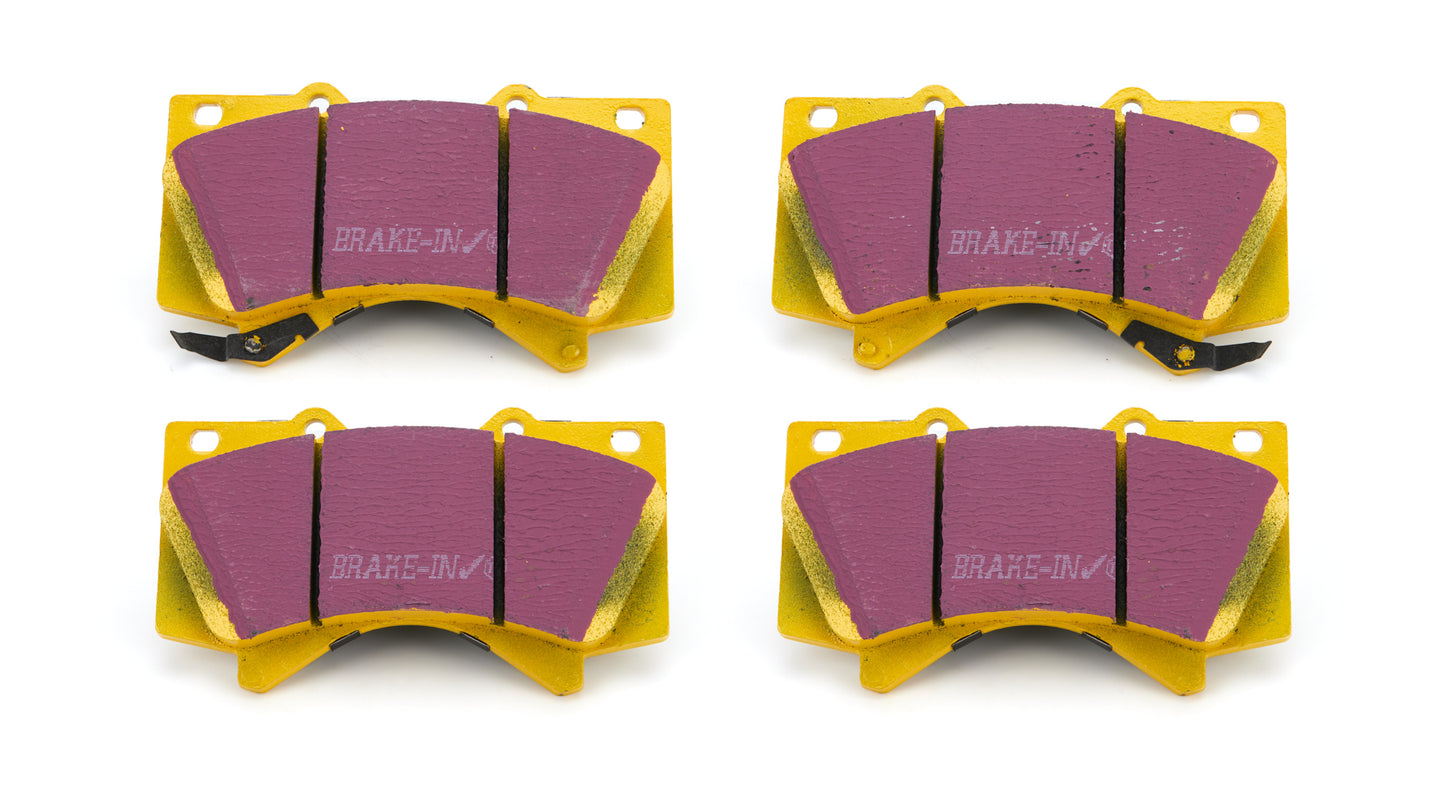 Ebc Brakes Usa Inc Brake Pads Yellowstuff Frt Toyota Land Cruiser MPN EBCDP41815R For Toyota Fullsize, Fullsize SUV, Ram 2008-21