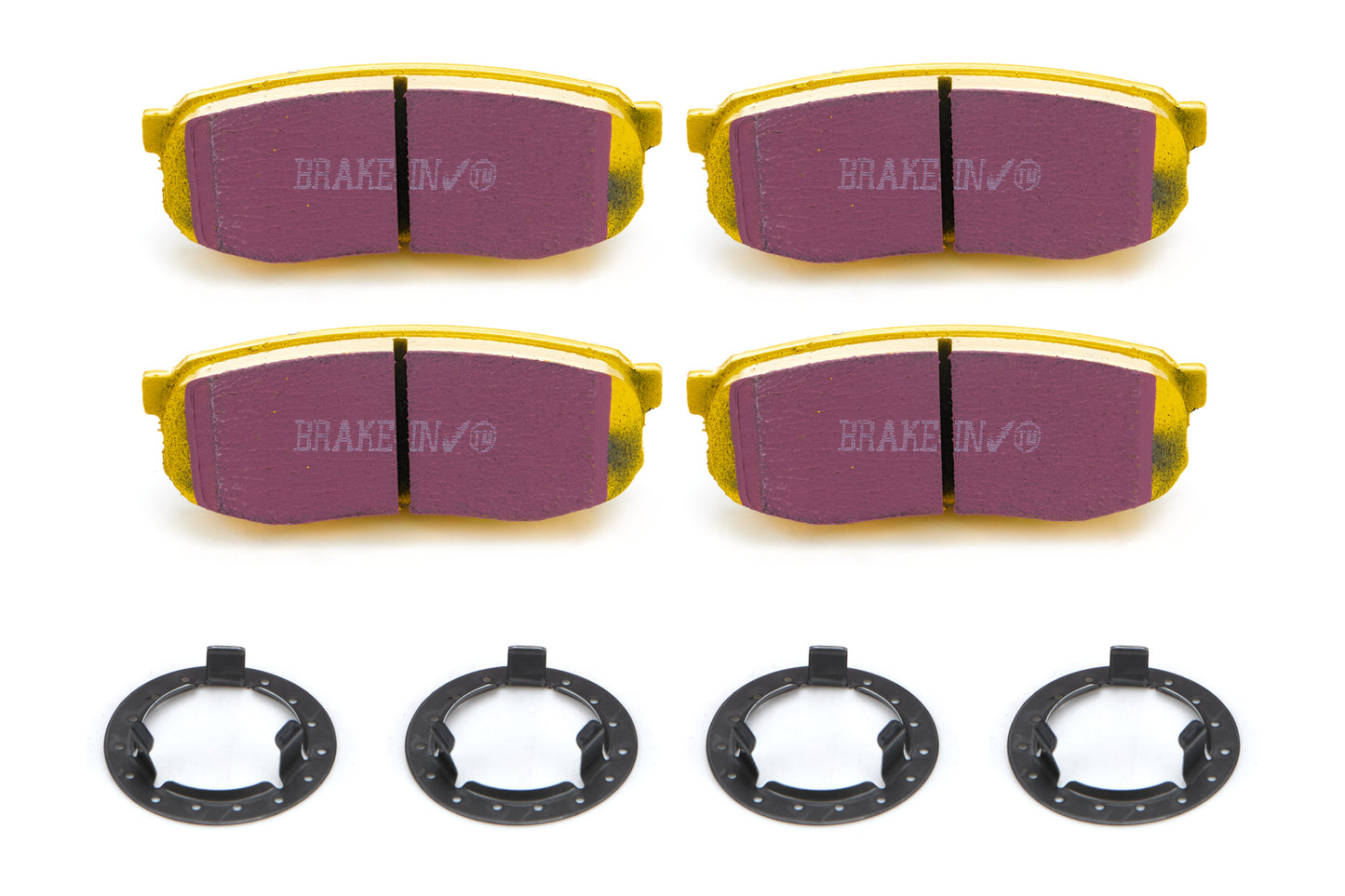 Ebc Brakes Usa Inc Brake Pads Yellowstuff Rear Toyota Land Crusier MPN EBCDP41816R For Toyota Fullsize, Fullsize SUV, Ram 2008-21