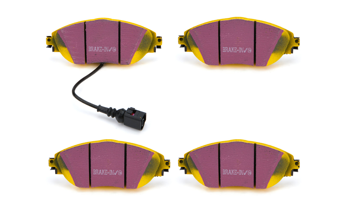 Ebc Brakes Usa Inc Brake Pads Yellowstuff Front Volkswagen / Audi MPN EBCDP42127R For Audi, Volkswagen Compact Car, Ram 2012-20
