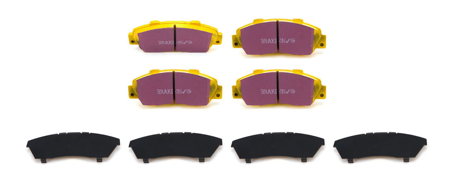 Ebc Brakes Usa Inc Brake Pads Yellowstuff Front Integra Type-R MPN EBCDP4872R For Honda Compact Car, Ram 1989-2005