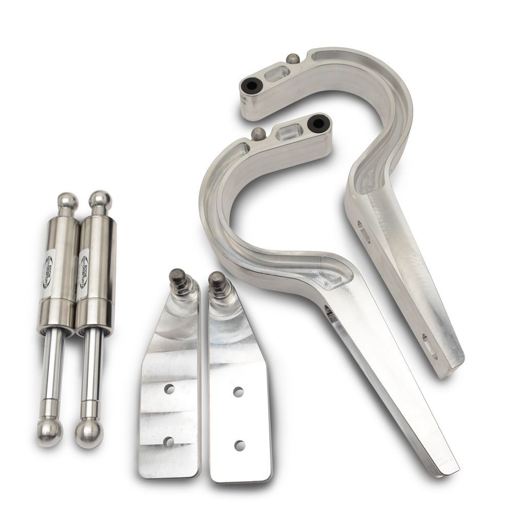 Eddie Motorsports Billet Trunk Hinges Machined MS149-17M