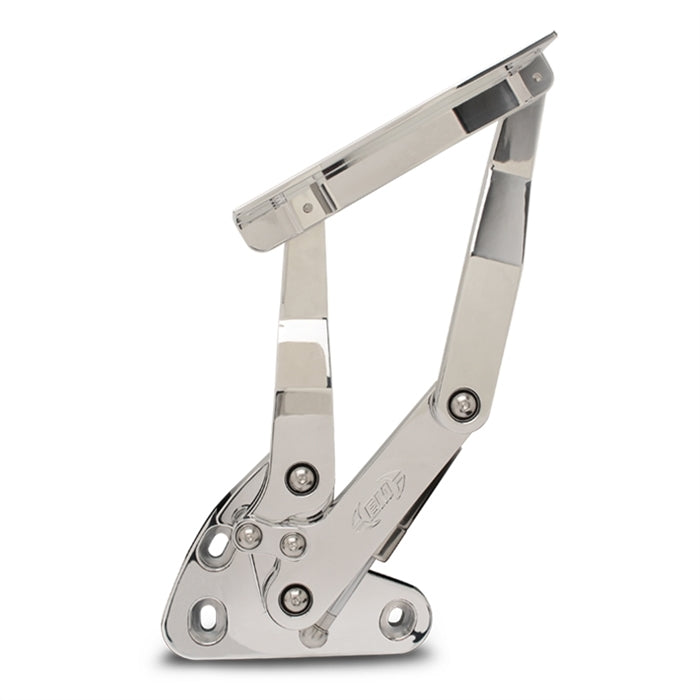 Eddie Motorsports Billet Hood Hinges Matte Black MS149-23MB
