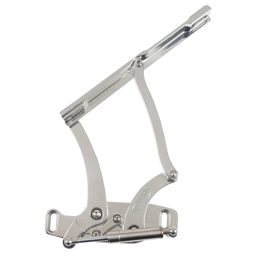 Eddie Motorsports Billet Hood Hinges Polished MS149-55P
