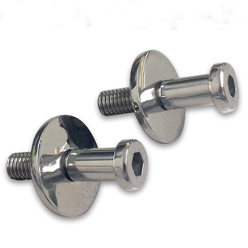 Eddie Motorsports Door Striker Bolts Polished MS277-20P