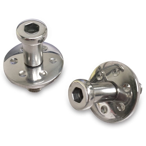 Eddie Motorsports Door Striker Bolts Polished MS277-21P