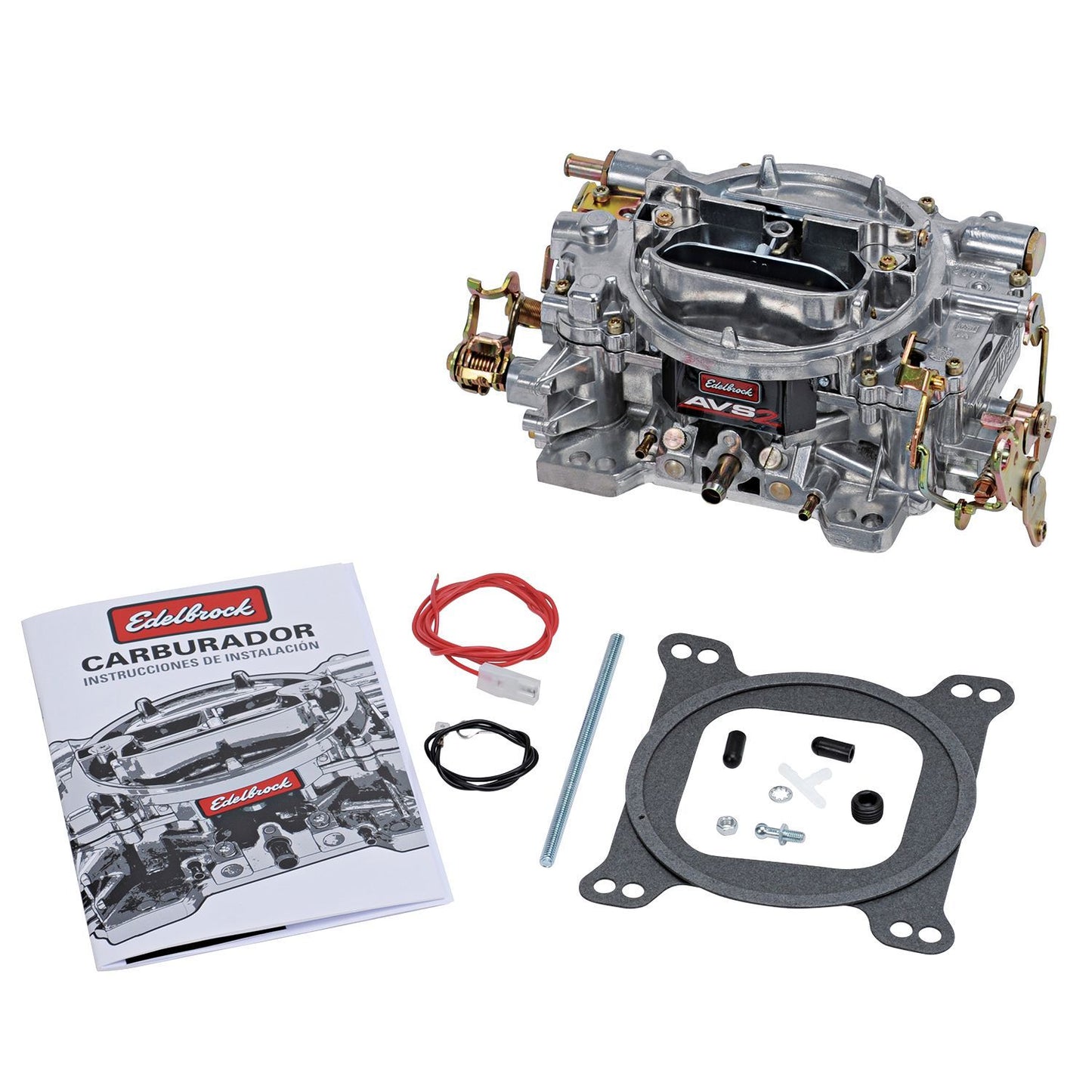 Edelbrock 500CFM AVS2 Carburetor w/manual Choke MPN EDE1902