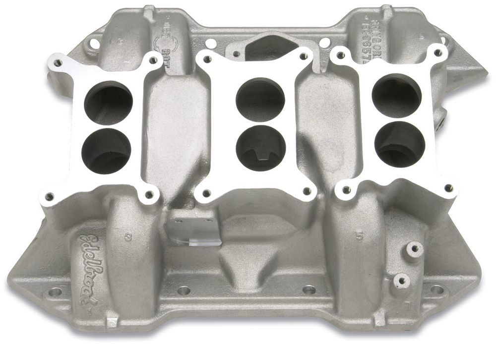 Edelbrock Mopar CH-6B 6-Pack Intake Manifold MPN EDE2475 For Mopar