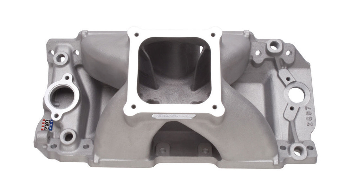 Edelbrock BBC Super Victor 632 Intake Manifold MPN EDE2897 For Chevy