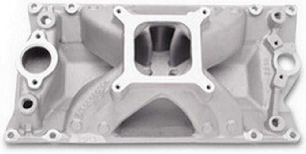 Edelbrock SBC Super Victor Manifold - Vortec 262-40 MPN EDE2913 For Chevy