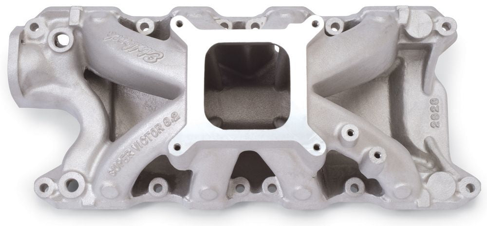 Edelbrock SBF Super Victor 8.2in Manifold - 289-302 MPN EDE2928 For Ford