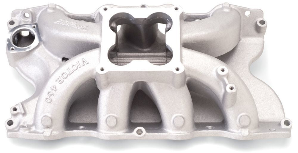 Edelbrock BBF Victor Manifold - 429-460 4500 MPN EDE2965 For Ford