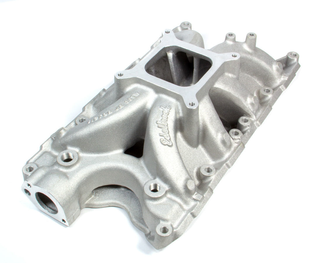 Edelbrock SBF Victor Jr. Manifold - 351W w/9.5in Deck MPN EDE2981 For Ford