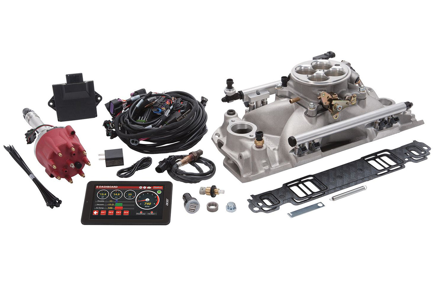 Edelbrock Pro-Flo 4 EFI Kit SBC MPN EDE35690 For Chevy