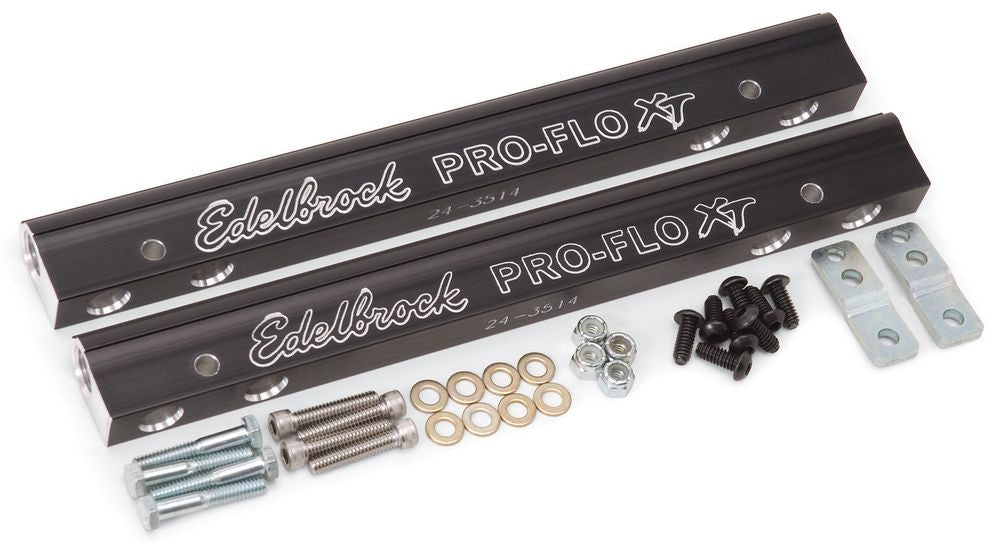 Edelbrock EFI Fuel Rail Kit SBC Pro-Flo XT Use w/7137 MPN EDE3627 For Chevy