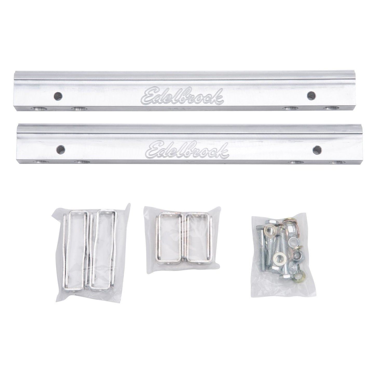 Edelbrock Fuel Rail Kit Pontiac Super Victor EFI MPN EDE3634 For Pontiac