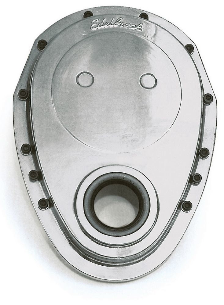 Edelbrock SBC Aluminum Timing Cover MPN EDE4240 For Chevy, GM V6