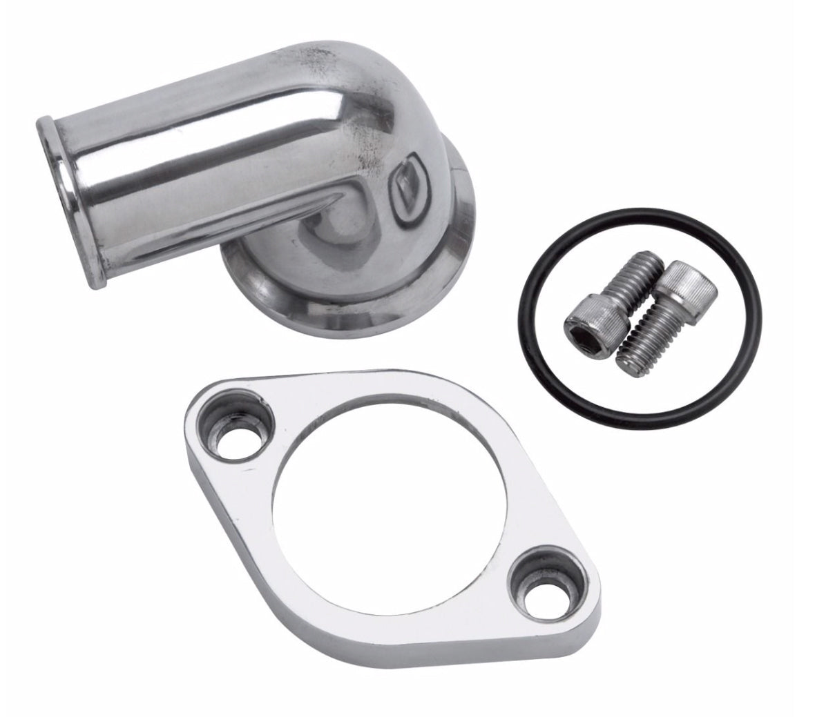Edelbrock Chevy V8 Thermostat Housing - 90 Degree 4818